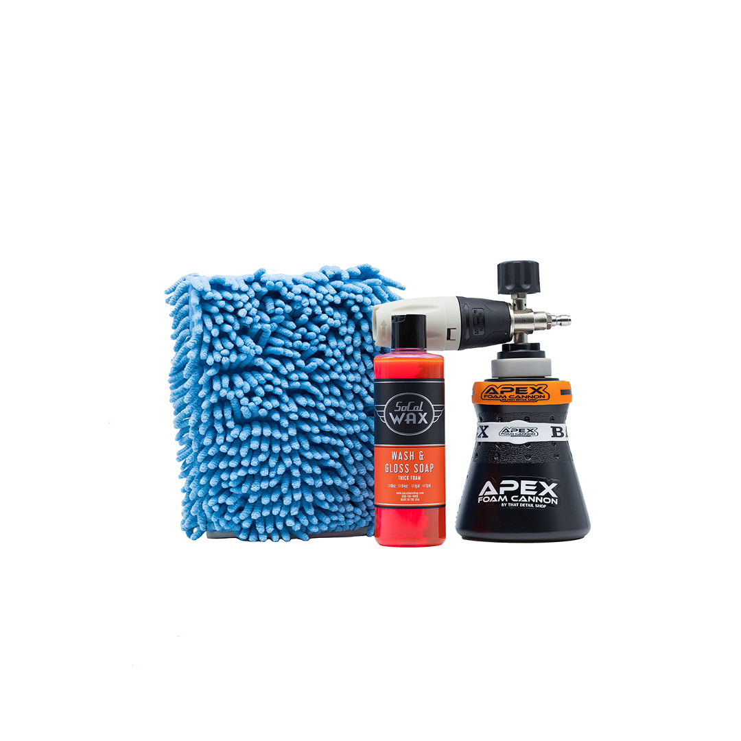 Wash & Gloss Foam Cannon Car Wash Kit | SoCal Wax Shop