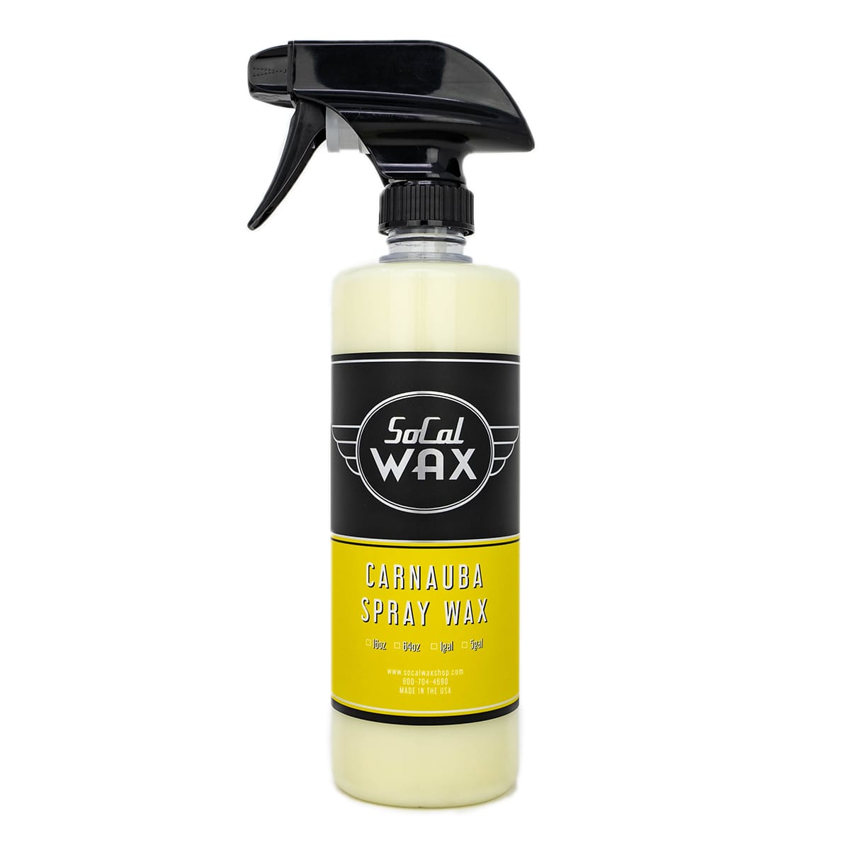 SoCal Wax Shop Carnauba Spray Wax  Spray on Car Wax - Spray on Wax –  socalwaxshop