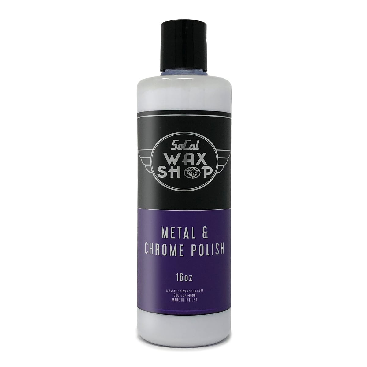 SoCal Wax Metal & Chrome Polish Polishing Compound Chrome Cleaner